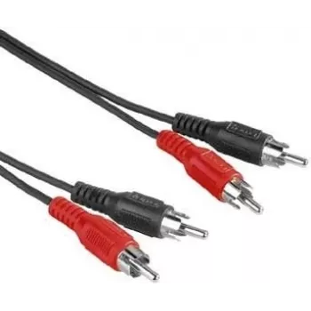 Hama 30457 audiokabel 2,5 m RCA zwart