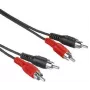 Hama 30457 audiokabel 2,5 m RCA zwart