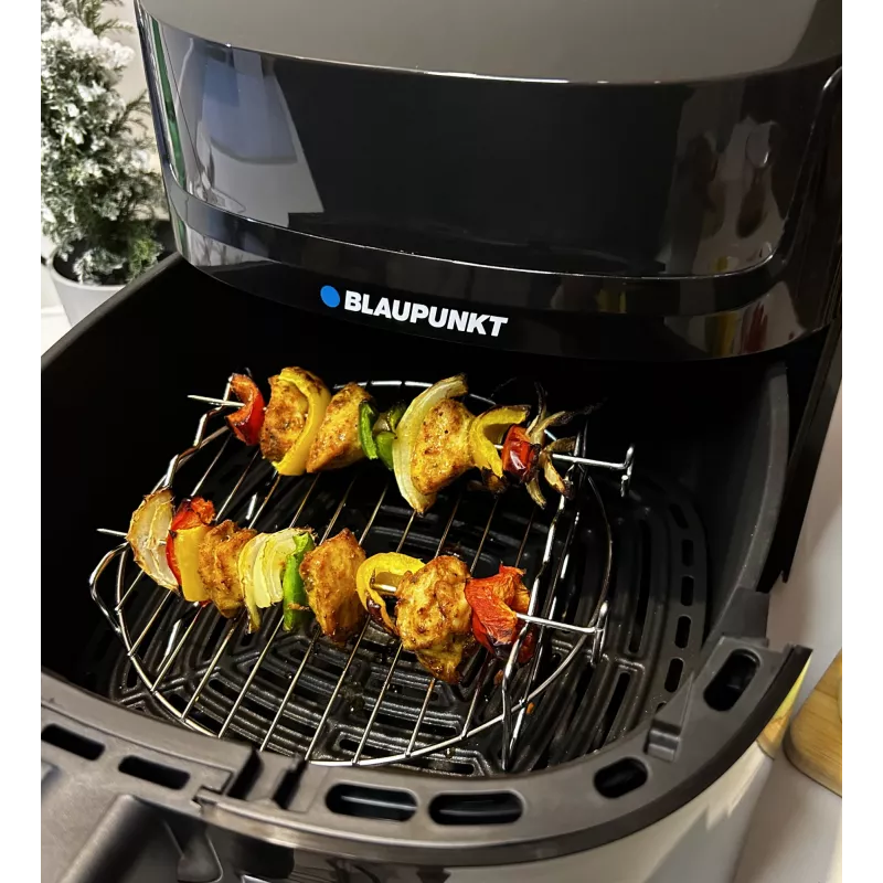Heteluchtfriteuse BLAUPUNKT AFD712 – 7,2 l inhoud, 1800 W, digitale touchbediening, 40–200 °C, 60-minuten-timer