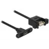 USB-kabel Micro-USB B USB A DeLOCK 85109 0,25 m