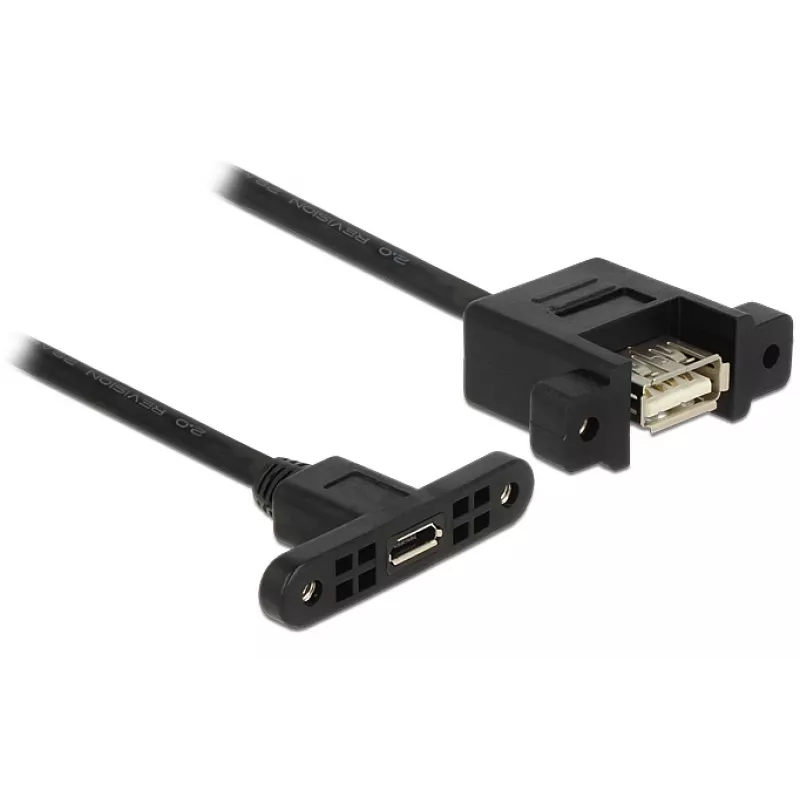 USB-kabel Micro-USB B USB A DeLOCK 85109 0,25 m