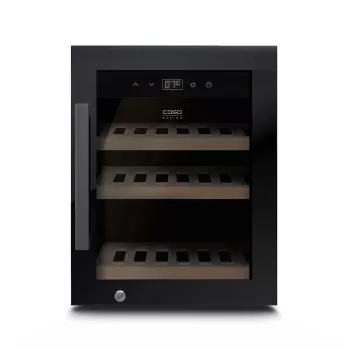 Caso | wijnkoelkast | WineExclusive 12 | energie-efficiëntieklasse G | flessencapaciteit 12 | koeltechnologie compressor | zwart