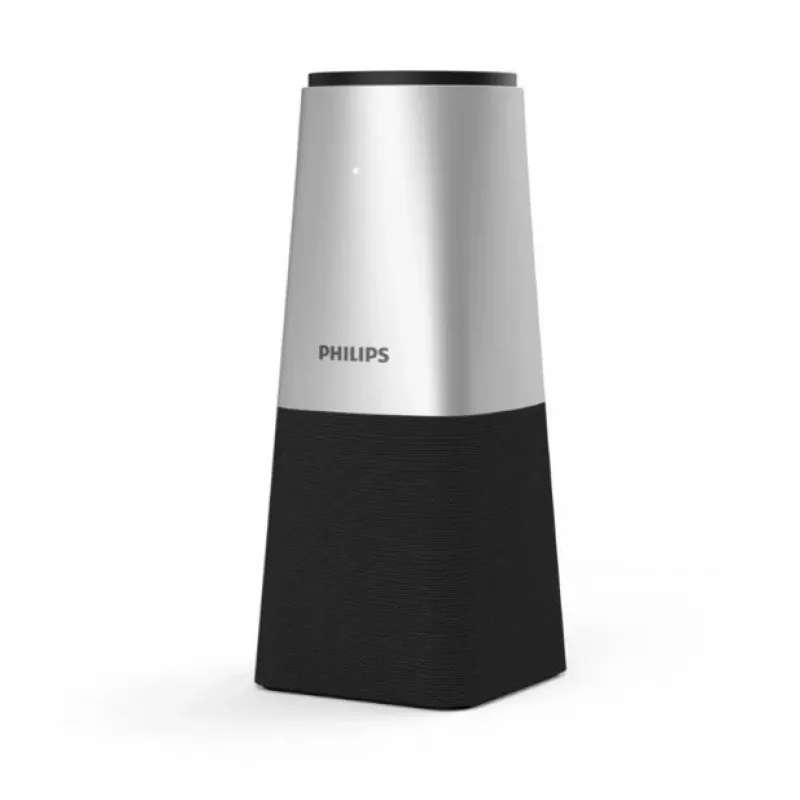 Philips PSE0540 Smart Meeting draagbare vergadermicrofoon, USB-C, zwart/zilver