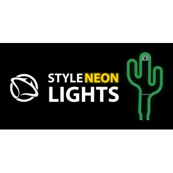 Neonlicht MANTA SNL74GN cactusgroen — decoratief neonbord, model SNL74GN