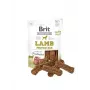 Hondensnacks Brit Jerky Snack lam 80 g — suikervrij, volwassen honden, zak