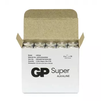 Alkaline AAA-batterijen GP Battery SUPER 1,5V — 10-pack