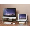 Monitorverhoging met glasplaat 1000 mm lang