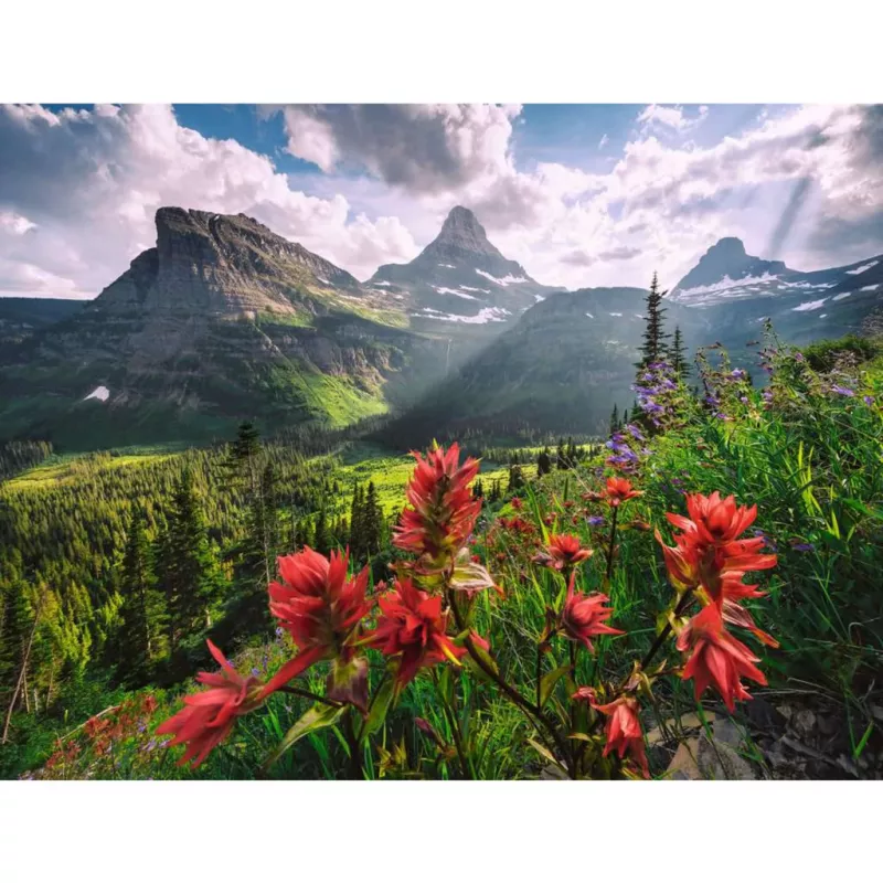 Puzzel Ravensburger Untouched Mountains 2000 stukjes – 2000-stukjespuzzel van Ravensburger