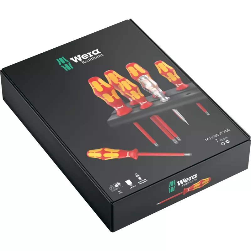 Wera 05006148001 handschroevendraaierset precisieschroevendraaiers