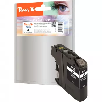 Peach 317205 inktpatroon 1 stuk zwart