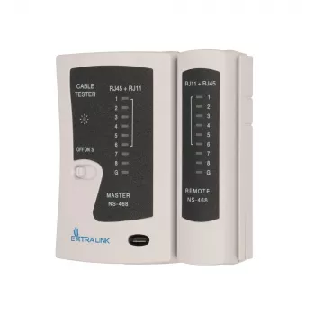 Extralink kabeltester, RJ45 RJ11