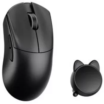 WLMOUSE HUAN gamingmuis, Omron Optical Switches - zwart (HUAN-BLACK-O)