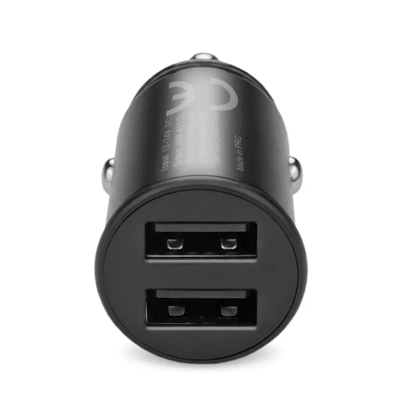 Auto-oplader everActive CC-25 — 2x USB-aansluitingen, 12W totaalvermogen, 12V–24V voertuigstroom
