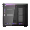 Darkflash TH285 computerbehuizing (zwart) + 4 ventilatoren