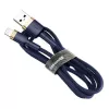 Lightning-kabel Baseus CALKLF-CV3 2 m blauw goud
