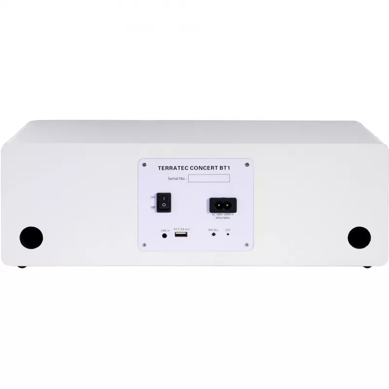 Stereo draagbare speaker Terratec Concert W1 wit
