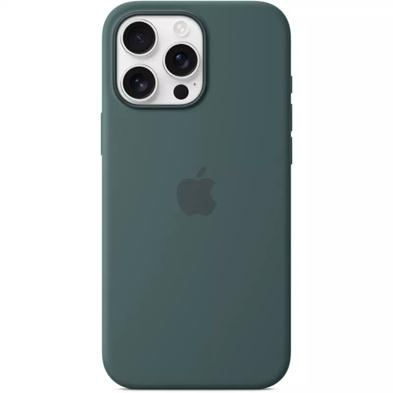 Siliconen case met MagSafe voor iPhone 16 Pro Max - zeegroen