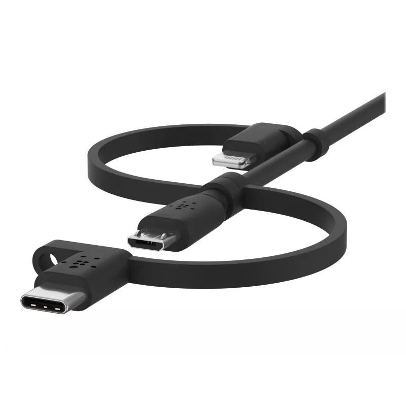 Belkin universele kabel Lightning/Micro/USB-C