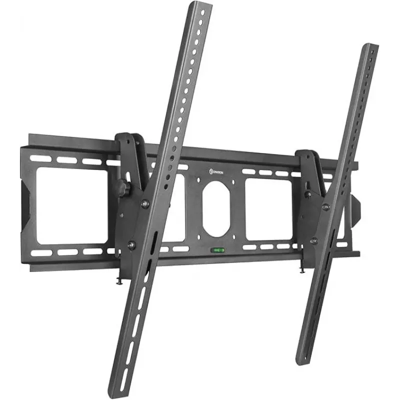 TV-wandbeugel ONKRON UT4-B voor 55–100 inch televisies, zwart, vaste kantelbeugel