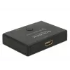 DeLock HDMI 2 - 1 switch bidirectioneel 4K 60 Hz - video/audio-switch - 2 x HDMI - desktop