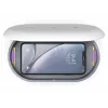 Devia draadloos oplaadstation met desinfectiebox, wit