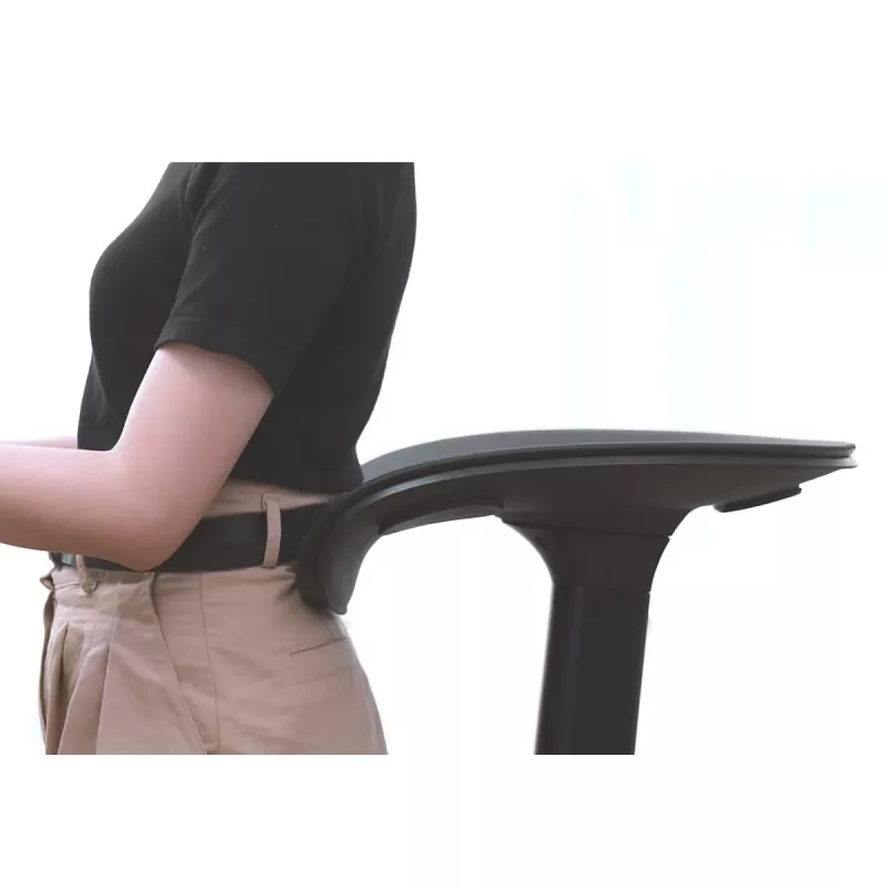 Ergonomische stoel MACLEAN MC-872 — in hoogte verstelbaar, met kantelmechanisme
