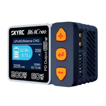 Acculader SkyRC B6AC Neo 10A AC DC LiPo Li-Ion LiFePO4