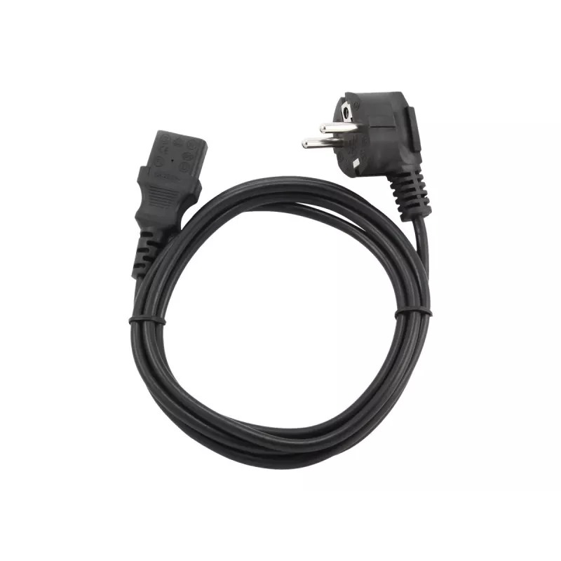 Gembird PC-186 stroomkabel zwart 1,8 m CEE7/4 C14 koppeling