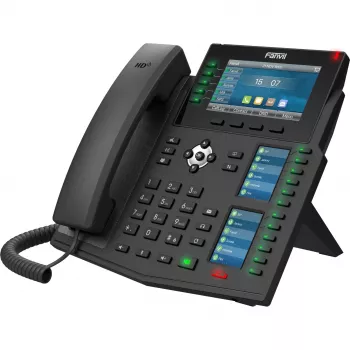 IP-telefoon Fanvil X6U V2 zwart 20 lijnen LCD Wi-Fi
