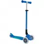 Primo Foldable Plus Lights, scooter donkerblauw/turquoise