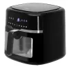 Adler AD 6318 airfryer, 8 l, 2500 W, lcd-display, 9 programma's, zwart