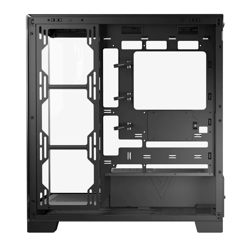 MODECOM Volcano SPACE MIDI USB 3.0 X 2 CYPE-C zwart