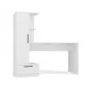 Cosmo bureau + rek set, wit