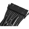 SilverStone SST-PP07-MBB 24-pins ATX-verlengkabel, 30 cm, zwart