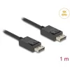 DisplayPort-kabel DeLOCK 81174 1 m zwart DisplayPort naar DisplayPort