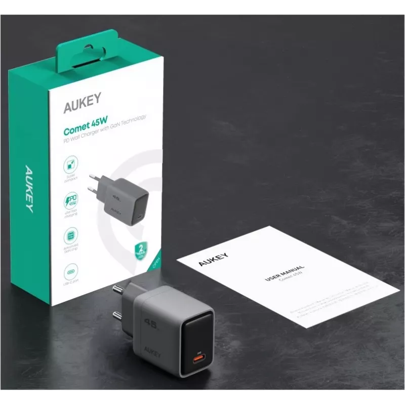 Comet wandlader 1xUSB-C PD 45W PA-C2