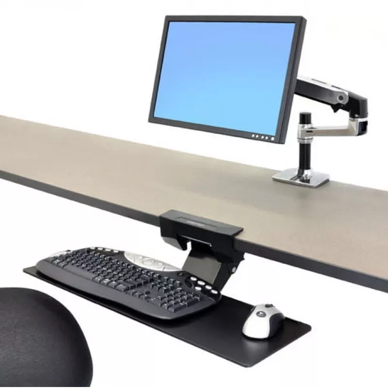 Onderbureau-toetsenbordarm Ergotron Neo-Flex 97-582-009 Zwart