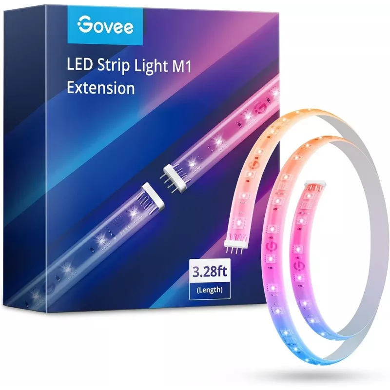 LED-strip Govee H100E RGBIC+ 1m uitbreiding