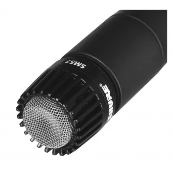 Shure SM57 zwarte studiomicrofoon