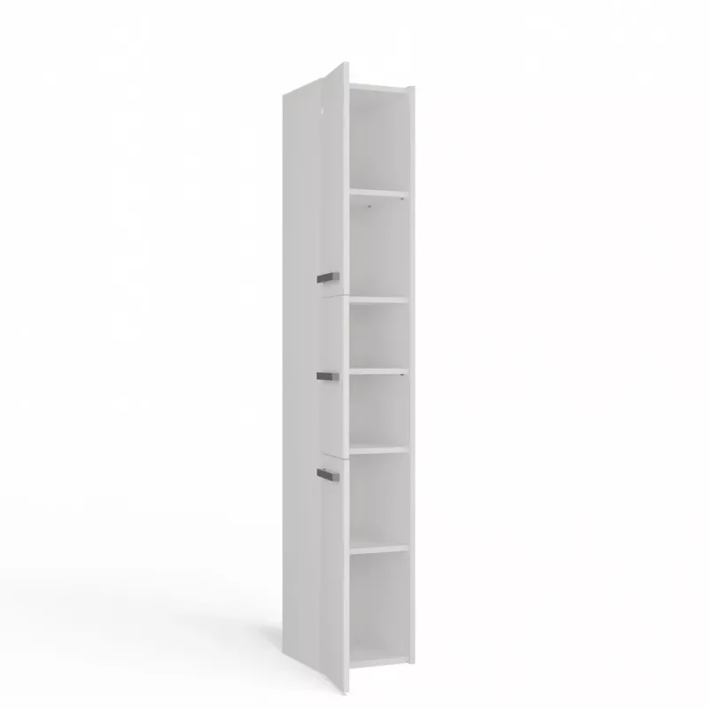 Top E Shop S33 BIEL badkamer opbergkast, wit