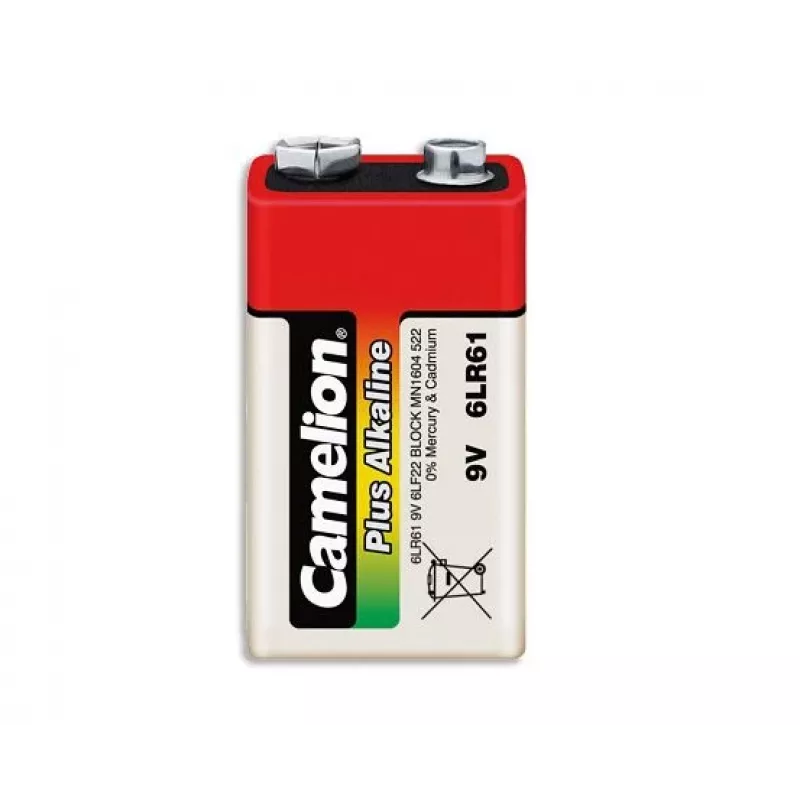 Wegwerpbatterij Camelion 6LR61-SP1 9V alkaline