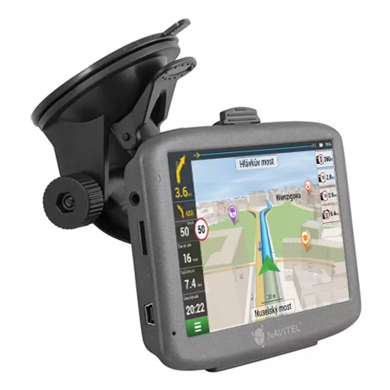 Navitel E501 navigator 12,7 cm (5 inch) TFT-touchscreen grijs