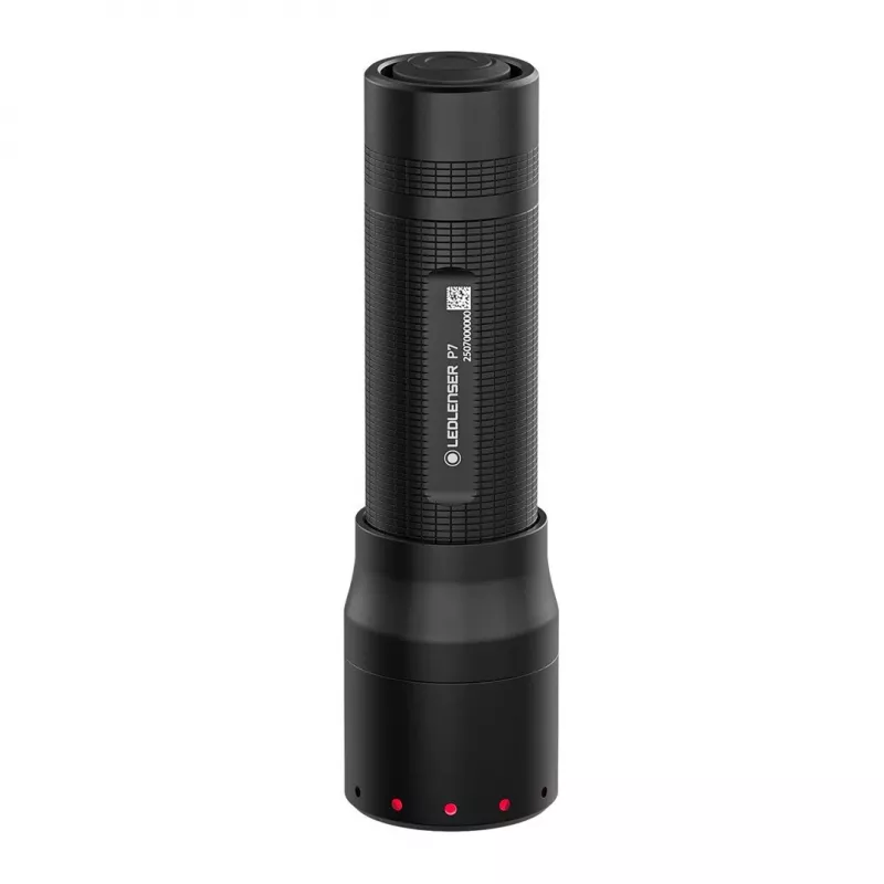 Ledlenser P7 zwarte handzaklamp LED