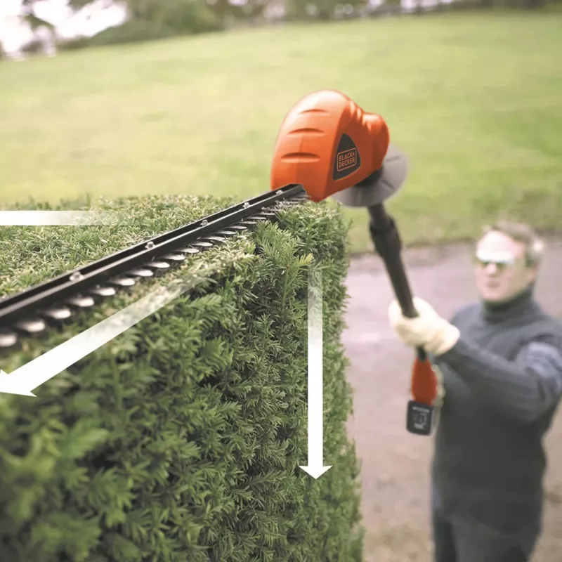 Heckenschaar Black & Decker GTC1843L20-QW dubbel mes 3,2 kg