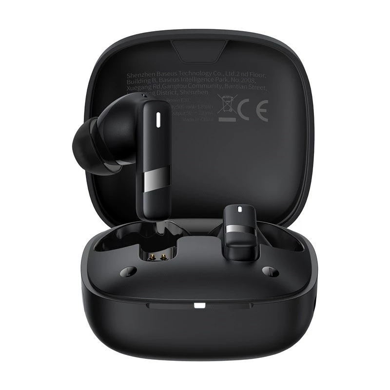 Baseus Bowie E20 headset draadloos in-ear bellen/muziek Bluetooth zwart