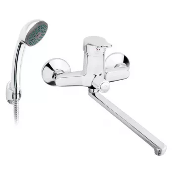 Badkamerarmatuur FERRO DECO BDC55AC CHR — eenhendel-badkraan, chroom