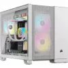 Corsair 2500D AIRFLOW Micro ATX Dual Chamber pc-behuizing – wit CC-9011264-WW