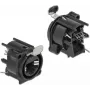 DeLOCK D-type module RJ45 bus om te solderen zwart bus 25 mm
