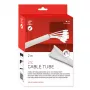 Label-the-cable LTC CABLE TUBE LTC 5120 flexibele kabelhoes, 25 mm / 2 m, wit