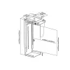 MC-713 pc-houder – computer-onderbureau-houder voor opbergen